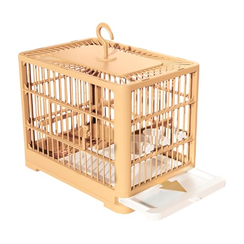 Ancsttu Vogelkäfig – Sittichnest mit leicht zu reinigender herausziehbarer Wanne | zusammenklappbarer und atmungsaktiver Vogelkäfig für Unzertrennliche Nymphensittiche von Ancsttu