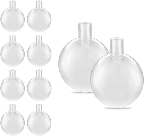 Andiker 10 Stück Dog Toy Squeaker, transparentem Kunststoff Spielzeug Noise squeakers quietsche, stressabbau quetschspielzeug für Hunde für Geräuscheinführung des Quietschspielzeugs (45 mm) von Andiker