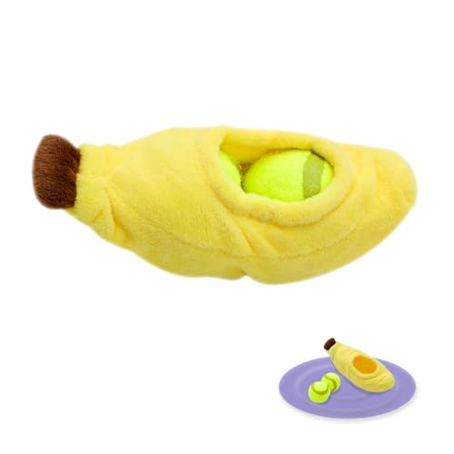 Andiker Quietschendes Hundespielzeug mit Plüsch-Crinkle-Stoff und Hunde-Tennisbällen im Inneren, niedliche Fruchtformen, kreatives Hunde-Kauspielzeug, interaktives Hundespielzeug für Indoor-Hunde, die Andiker Quietschendes Hundespielzeug mit Plüsch-Crinkle-Stoff und Hunde-Tennisbällen im Inneren, niedliche Fruchtformen, kreatives Hunde-Kauspielzeug, interaktives Hundespielzeug für Indoor-Hunde, die von Andiker