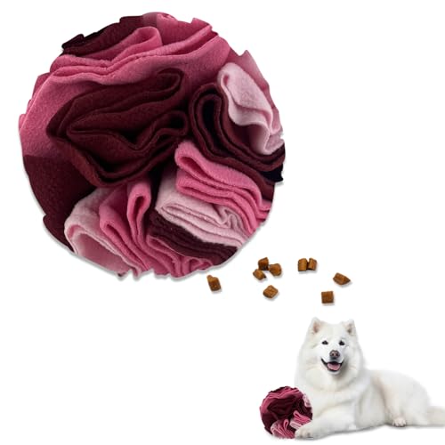 Andiker Schnüffelball für Hunde, Plüsch, bunt, interaktiver Schnüffelball, Versteck, Hundepuzzle-Spielzeug zur Linderung von Langeweile und Training, maschinenwaschbar, Hundebälle für kleine Hunde Andiker Schnüffelball für Hunde, Plüsch, bunt, interaktiver Schnüffelball, Versteck, Hundepuzzle-Spielzeug zur Linderung von Langeweile und Training, maschinenwaschbar, Hundebälle für kleine Hunde von Andiker