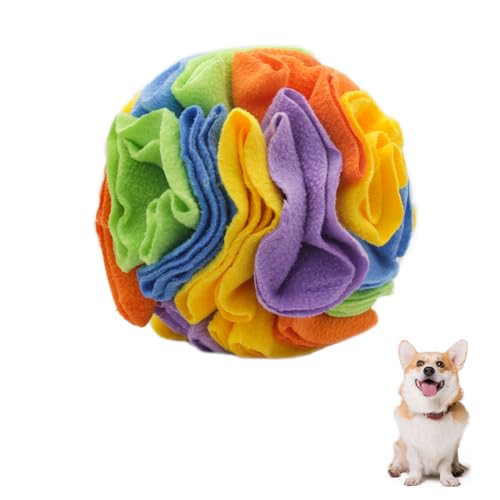 Andiker Schnüffelball für Hunde, interaktives Hundespielzeug, Ball, Gehirnstimulierendes Puzzle-Spielzeug für Hunde, Anreicherung, Spiel, Fütterungsmatte, langsames Füttern, Stressabbau-Spielzeug Andiker Schnüffelball für Hunde, interaktives Hundespielzeug, Ball, Gehirnstimulierendes Puzzle-Spielzeug für Hunde, Anreicherung, Spiel, Fütterungsmatte, langsames Füttern, Stressabbau-Spielzeug von Andiker