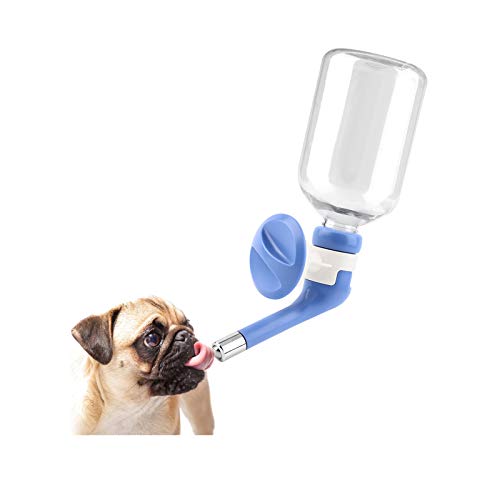 Andiker Tropffreie Hunde Wasserspender Flasche Hundehütte Käfig Wasserspender Wassertränke Wasserkocher für Haustiere von Andiker