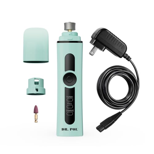 Andis Dr. Pol 561123 Akku-Haustier-Nagelschleifer, Dual-Speed-Motor, Feinkörnige Schleifsteine für sicheres, schmerzfreies Nagelschneiden bei Hunden und Katzen, Blau Andis Dr. Pol 561123 Akku-Haustier-Nagelschleifer, Dual-Speed-Motor, Feinkörnige Schleifsteine für sicheres, schmerzfreies Nagelschneiden bei Hunden und Katzen, Blau von Andis