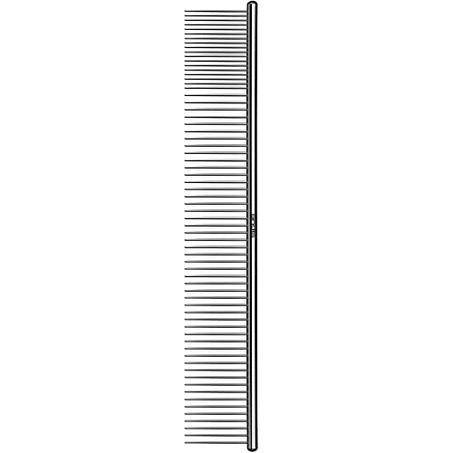 Andis Haustier-Kamm, Stahl, 25 cm, silber von Andis