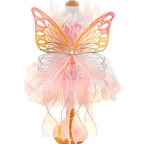 Anelekor Schmetterlings-Hundekostüm, rosa Hundekleid mit Leinen-Ring, Lolita, Welpenkleidung für kleine Hunde, Mädchen, Halloween, Katzen-Outfit für Kätzchen, Chihuahua, Yorkie, Zwergspitz, Lila, Anelekor Schmetterlings-Hundekostüm, rosa Hundekleid mit Leinen-Ring, Lolita, Welpenkleidung für kleine Hunde, Mädchen, Halloween, Katzen-Outfit für Kätzchen, Chihuahua, Yorkie, Zwergspitz, Lila, von Anelekor