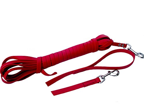 Angel for Pets MJH Beta BioThane Schleppleine 5m lang/9mm rot ohne HS Angel for Pets MJH Beta BioThane Schleppleine 5m lang/9mm rot ohne HS von Angel for Pets
