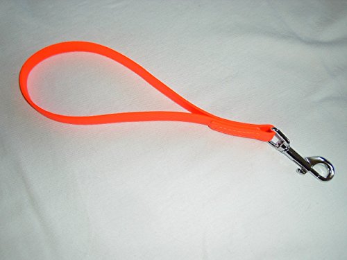 Angel for Pets MJH BioThane Kurzführer Schlaufe 25cm/16mm orange von Angel for Pets