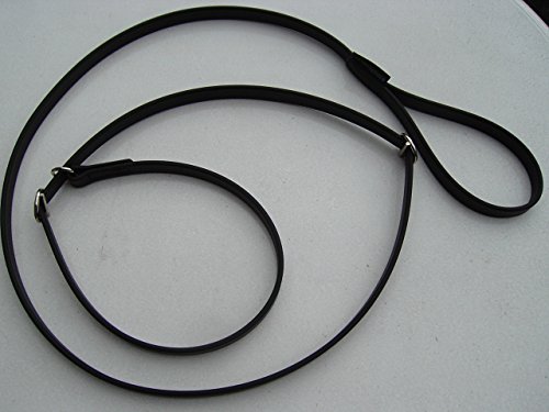 MJH Moxon, Retriever Leine Beta BioThane 16mm breit, 3m lang mit Handschlaufe (schwarz) von Angel for Pets