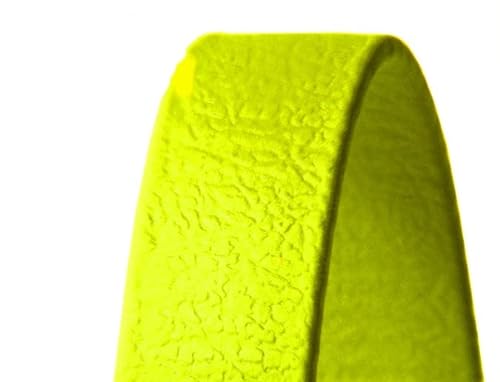 MJH BioThane Leine 1,50m lang/9mm breit mit Handschlaufe (neon gelb) von Angel for Pets