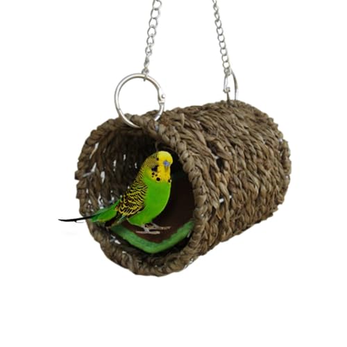 Angelkiss Nest – Schlaf- und Spielhöhle für Kleintiere wie Hamster, Sittiche & Nymphensittiche (10 cm) von Angelkiss