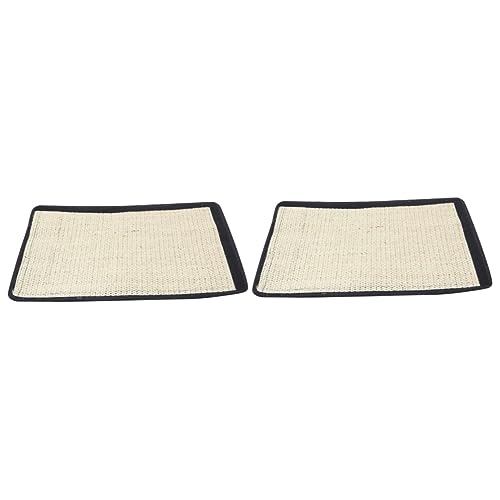 Angoily 2 Stücke Katzenkratzmatte Sisal Scratch Möbelschutz Großes Kratzkissen Katzenspielzeug Haustierkratzmatte Angoily 2 Stücke Katzenkratzmatte Sisal Scratch Möbelschutz Großes Kratzkissen Katzenspielzeug Haustierkratzmatte von Angoily