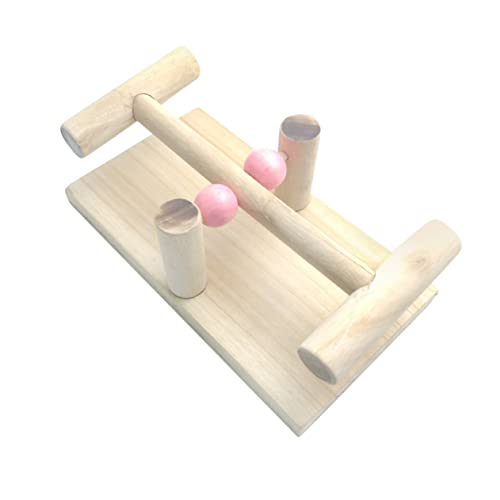 Angoily 1stück Kreatives Wippe Spielzeug Für Kleintiere Robuste Holz-wippe Für Papageien Hamster Und Zwerghamster Fördert Spiel Ruhe Und Klettern Farbe Zufällig Angoily 1stück Kreatives Wippe Spielzeug Für Kleintiere Robuste Holz-wippe Für Papageien Hamster Und Zwerghamster Fördert Spiel Ruhe Und Klettern Farbe Zufällig von Angoily