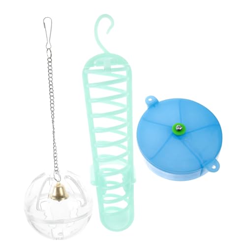 Angoily Vogel Papagei Spielzeug 3 in 1 Feeder Set Tragbare Acryl Papagei für Nymphensittich Ara Angoily Vogel Papagei Spielzeug 3 in 1 Feeder Set Tragbare Acryl Papagei für Nymphensittich Ara von Angoily