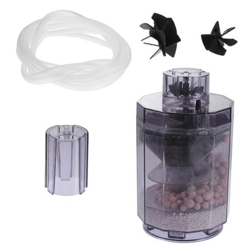 Angoily 1 Satz Filter Pumpe Stumm Kleines Aquarium Stumm Tauchboot Luftpumpe Für Aquarien Fischaquarium Für Fischbecken Reiniger Aquarienwasser Sieb Abs Fließendes Wasser Toilette von Angoily