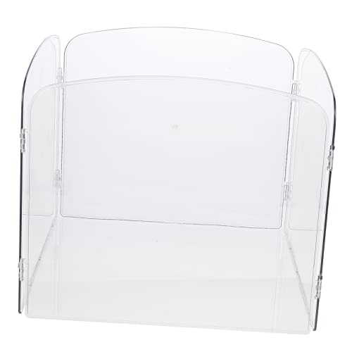 Angoily Laufstall für Haustiere Faltbarer Kleintierzaun 4-teilig Minikäfig Meerschweinchen-laufstall Hamsterzaun Klappzaun für Kaninchen Acryl-Hamster-absperrzaun Angoily Laufstall für Haustiere Faltbarer Kleintierzaun 4-teilig Minikäfig Meerschweinchen-laufstall Hamsterzaun Klappzaun für Kaninchen Acryl-Hamster-absperrzaun von Angoily