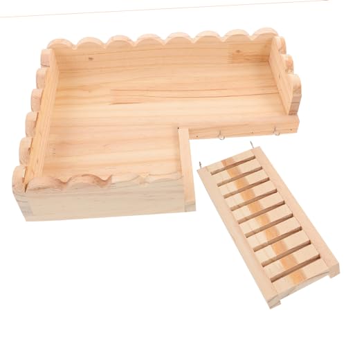 Angoily 1 Set Hamster Massivholz Plattform Tablett Fundament Käfig Khaki Hamster Spielzeug Liefert Einfach Installieren Lagerung Haustier Zubehör für Hamster Ratten Angoily 1 Set Hamster Massivholz Plattform Tablett Fundament Käfig Khaki Hamster Spielzeug Liefert Einfach Installieren Lagerung Haustier Zubehör für Hamster Ratten von Angoily