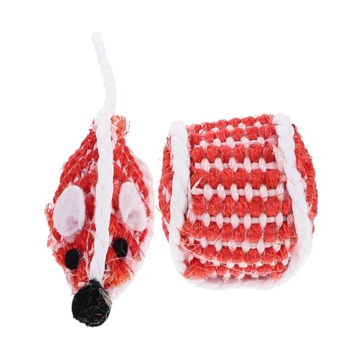 Angoily Katzenspielzeug Mäuse Sisal Kätzchenspielzeug Spielzeug Für Hauskatzen Interaktives Katzenspielzeug Angoily Katzenspielzeug Mäuse Sisal Kätzchenspielzeug Spielzeug Für Hauskatzen Interaktives Katzenspielzeug von Angoily