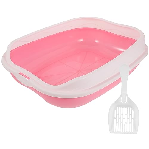 Angoily 1 Satz Katzentoilette Töpfchen Haustiertoilette Kätzchentoilette Kätzchen Saubere Toilette Katze Bettpfanne Katzenversorgung Reisen Tragbar Plastik Becken Angoily 1 Satz Katzentoilette Töpfchen Haustiertoilette Kätzchentoilette Kätzchen Saubere Toilette Katze Bettpfanne Katzenversorgung Reisen Tragbar Plastik Becken von Angoily