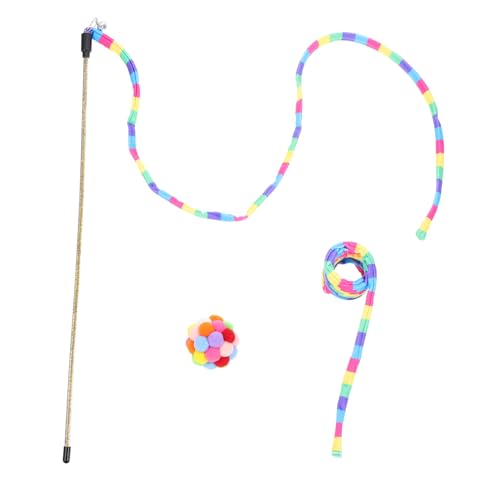 Angoily Katzenkanal-spielzeugset 3-in-1 Haustierspielzeug für Den Haushalt Katzenspielzeug Leuchtende Farben Federbälle Angoily Katzenkanal-spielzeugset 3-in-1 Haustierspielzeug für Den Haushalt Katzenspielzeug Leuchtende Farben Federbälle von Angoily
