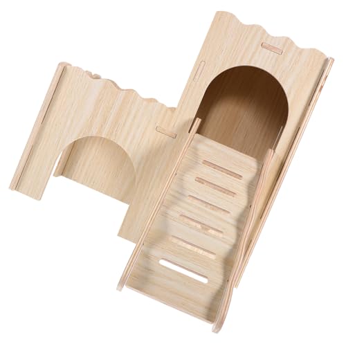 Angoily Holz Doppel Schicht Hamster Versteck Leiter Guinea Hideaway Exquisite Handwerkskunst Angoily Holz Doppel Schicht Hamster Versteck Leiter Guinea Hideaway Exquisite Handwerkskunst von Angoily