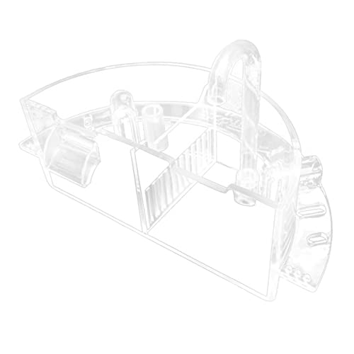 Angoily 1 Stück 3 1 Filterbox für Aquarien Sieb Aquarium Pumpe Ecke Wasserpumpe Filter für Aquarien Eckfilter Silent Aquarium Filter extern Sauerstoffpumpe Container Filterkasten Tropfbox von Angoily