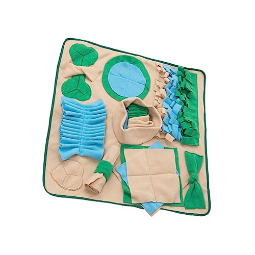 Angoily Pet Snuffle Mat für Hunde Hundetrainingsunterlage Geometrie Helles Aussehen für Übungsspiel Angoily Pet Snuffle Mat für Hunde Hundetrainingsunterlage Geometrie Helles Aussehen für Übungsspiel von Angoily