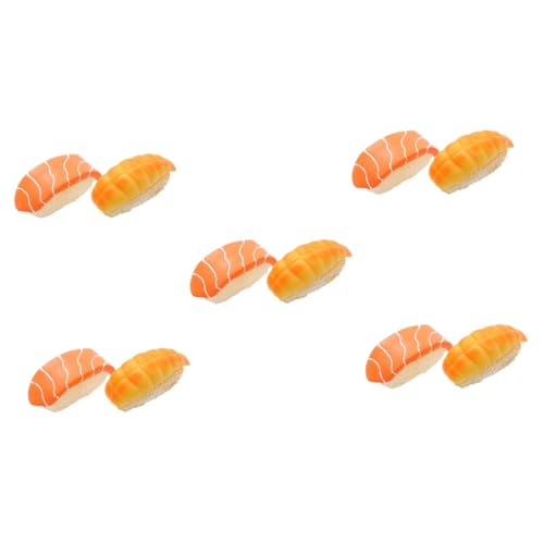 Angoily 5 Sets Interaktives Welpenspielzeug Kauspielzeug Für Hunde Tragbares Sushi-förmiges Hundezahnspielzeug Hundebedarf 2 Stück * 5 Angoily 5 Sets Interaktives Welpenspielzeug Kauspielzeug Für Hunde Tragbares Sushi-förmiges Hundezahnspielzeug Hundebedarf 2 Stück * 5 von Angoily