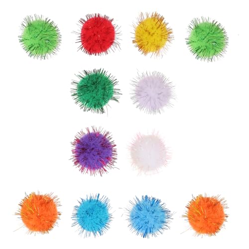 Angoily 100stücke Katzenspielzeug Bunte Spielbälle Für Katzen Interaktive Kratzspielzeuge Fördert Spielverhalten Und Schäden An Möbeln Für Indoor-Haustiere Angoily 100stücke Katzenspielzeug Bunte Spielbälle Für Katzen Interaktive Kratzspielzeuge Fördert Spielverhalten Und Schäden An Möbeln Für Indoor-Haustiere von Angoily