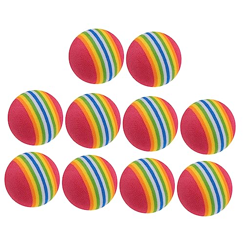 Angoily 42 Mm Eva Interaktives Spielzeug für Katzen Weiche Snackbälle Kätzchenspielzeug Leuchtende Regenbogenfarben Angoily 42 Mm Eva Interaktives Spielzeug für Katzen Weiche Snackbälle Kätzchenspielzeug Leuchtende Regenbogenfarben von Angoily