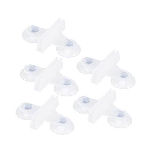 Angoily 10 Stücke Aquarium Glas Platte Klemme Für Fisch Tank Trennung Bord Weiß von Angoily