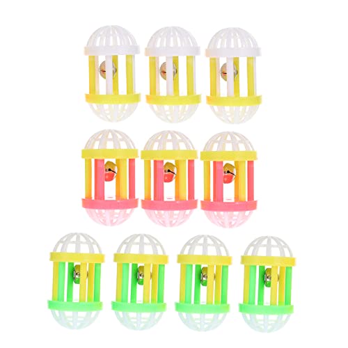 Angoily 10st Katze Spielt Glocke Jingle Ball Katzenspielzeug Katzen-Teaser-zauberstab Mit Glocke Katzenbälle Mit Glöckchen Metallglockenhundetraining Die Katze Plastik Glocke Kugel Angoily 10st Katze Spielt Glocke Jingle Ball Katzenspielzeug Katzen-Teaser-zauberstab Mit Glocke Katzenbälle Mit Glöckchen Metallglockenhundetraining Die Katze Plastik Glocke Kugel von Angoily