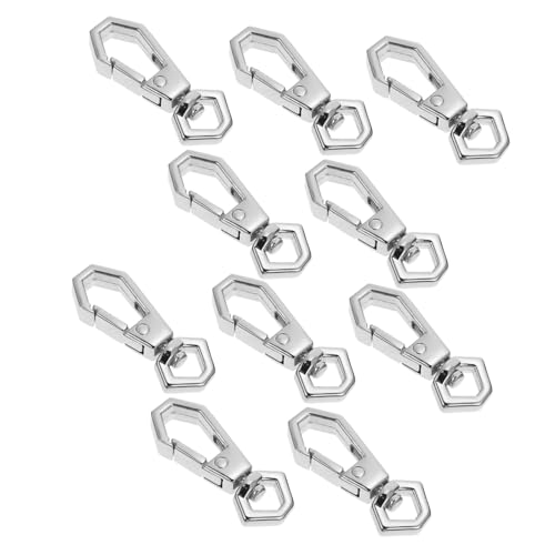 Angoily 10stücke Metall Tasche Schnallen Abnehmbar Taschenverschluss Gepäck Koffer Ersatz Schnallen Taschenzubehör Abnehmbare Taschenschnalle Leicht Und Langlebig von Angoily