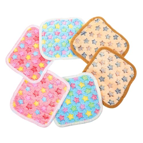 Angoily 12 STK Hamsternestdecke Rattenkäfig kleine Meerschweinchenmatte Bequeme Hamstermatte warme Hamstermatte warm halten Zubehör Kleiner Hamster Beschichtung Hamster Pad Korallenvlies Angoily 12 STK Hamsternestdecke Rattenkäfig kleine Meerschweinchenmatte Bequeme Hamstermatte warme Hamstermatte warm halten Zubehör Kleiner Hamster Beschichtung Hamster Pad Korallenvlies von Angoily