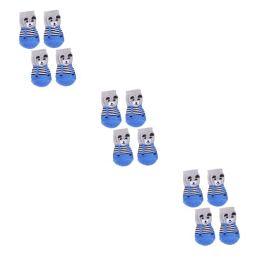 Angoily Haustierzubehör 12 STK Sockenschuhe Kurze Stiefel rutschfest Haustierkostüme Angoily Haustierzubehör 12 STK Sockenschuhe Kurze Stiefel rutschfest Haustierkostüme von Angoily