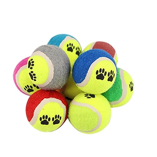 Angoily 12er-Pack Hunde-tennisbälle Hundespielzeug Hundebälle Tennis Hunde Haustierspielzeug Zufälliger Stil Angoily 12er-Pack Hunde-tennisbälle Hundespielzeug Hundebälle Tennis Hunde Haustierspielzeug Zufälliger Stil von Angoily