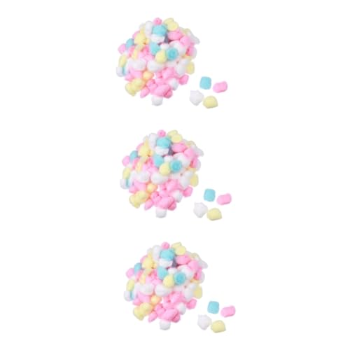 Angoily 3er-Sets Hamster-schlafbett Aus Baumwolle Haustierbedarf Bequemes Nest Leuchtende Farben Für Den Stundenlangen Schlaf Von Haustieren 5 Packungen * 3 von Angoily