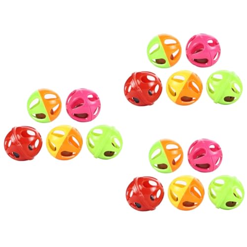 Angoily Spielzeuge 150 STK Pet-Ball-Spielzeug Katzenglocke Ballspielzeug Spielzeug Für Haustiere Katzenspielzeug Ballspielzeug Für Katzen Chinchilla Glocke Kugel Jugueten Angoily Spielzeuge 150 STK Pet-Ball-Spielzeug Katzenglocke Ballspielzeug Spielzeug Für Haustiere Katzenspielzeug Ballspielzeug Für Katzen Chinchilla Glocke Kugel Jugueten von Angoily