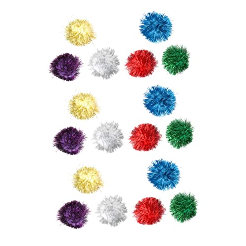 Angoily 18 STK Katzenspielzeug Glitter Ball Spielzeugbälle Katze Glitzerkugeln plüschball Satisfaction züge Spielzeuge Ballspielzeug für Katzen Zubehör für Katzenspielzeug Angoily 18 STK Katzenspielzeug Glitter Ball Spielzeugbälle Katze Glitzerkugeln plüschball Satisfaction züge Spielzeuge Ballspielzeug für Katzen Zubehör für Katzenspielzeug von Angoily