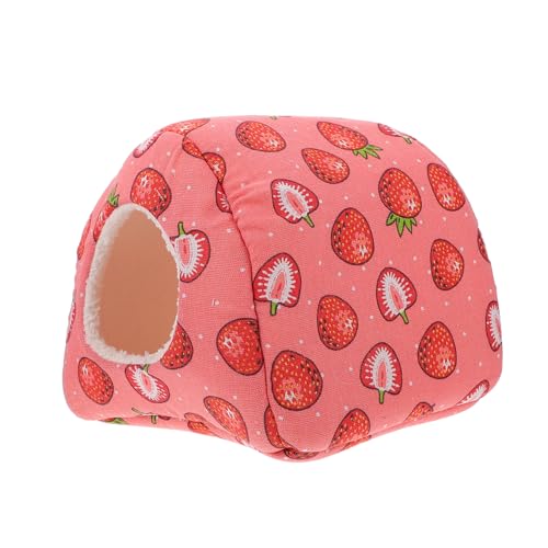 Angoily 20x20x20 Hamster Bett Haustier Warmes Nest Hamster Hideout Tier Käfig von Angoily