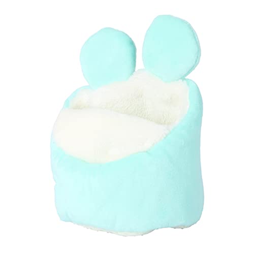 Angoily Mini-haustiernest Schlafhaus für Meerschweinchen Warmes Design Handgehaltenes Baumwollpantoffelnest für Kleintiere Angoily Mini-haustiernest Schlafhaus für Meerschweinchen Warmes Design Handgehaltenes Baumwollpantoffelnest für Kleintiere von Angoily
