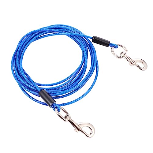 Angoily 1Stk Hundeleine mit Draht sicherungsgurt sicherheitsfäden Hundeleine für Outdoor-Aktivitäten Doppelleine Hundekette Unravel hundetraining der Hund Leinen Haustierzubehör Stahldraht Angoily 1Stk Hundeleine mit Draht sicherungsgurt sicherheitsfäden Hundeleine für Outdoor-Aktivitäten Doppelleine Hundekette Unravel hundetraining der Hund Leinen Haustierzubehör Stahldraht von Angoily