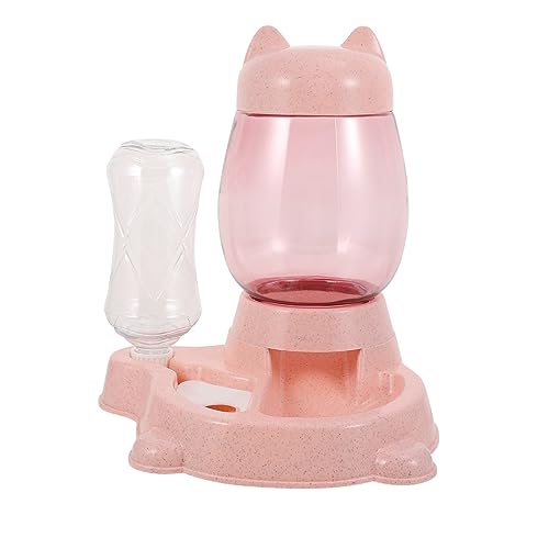 1Stk Katzenfutter pet Feeder trinkbrunnen Katze katzenwasserautomat wasserspender Katzen Katze trinkbrunnen Lebensmittel Haustiernapf Hund Katze Zubringer Katzennapf Plastik von Angoily