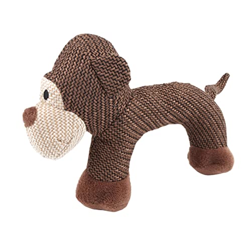 Angoily 1stück Plüschspielzeug Für Hunde Mit Quietscher Widerstandsfähiges Kauspielzeug Für Welpen Zur Bekämpfung Von Langeweile Und Zahnungsbeschwerden Kaffee-Monkey Angoily 1stück Plüschspielzeug Für Hunde Mit Quietscher Widerstandsfähiges Kauspielzeug Für Welpen Zur Bekämpfung Von Langeweile Und Zahnungsbeschwerden Kaffee-Monkey von Angoily