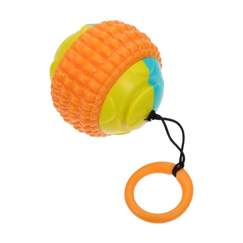 Angoily 1pc Selbst Rollende Hund Spielzeug Hund Interaktive für Spielen Zähne Reinigung Spielzeug Orange Angoily 1pc Selbst Rollende Hund Spielzeug Hund Interaktive für Spielen Zähne Reinigung Spielzeug Orange von Angoily