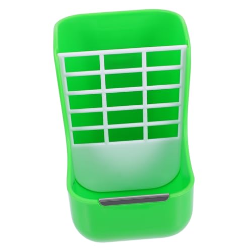 Angoily 1pc Lebensmittel Feeder Gras Tablett Gras Topf Fütterung Rack Heu Feeder Container Für Haustiere von Angoily