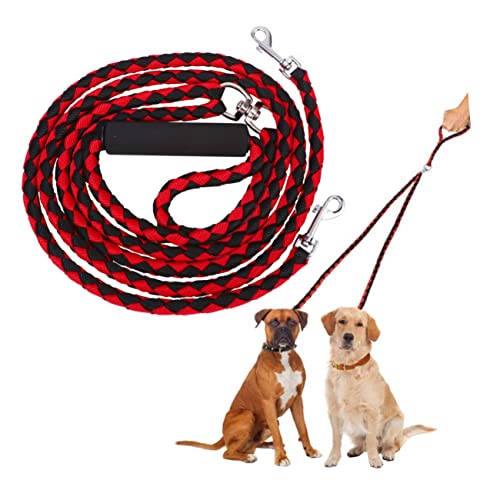 Angoily Outdoor- Für Hunde Und Haustiere Doppelköpfiges Geflochtenes Seil Bequem Für Schwarz/rot 145 X 15 X 3 cm Angoily Outdoor- Für Hunde Und Haustiere Doppelköpfiges Geflochtenes Seil Bequem Für Schwarz/rot 145 X 15 X 3 cm von Angoily