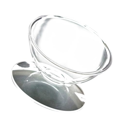 Angoily 1Stk Hochtransparente Universalschüssel Wassernapf für Welpen Schrägfutternapf für Haustiere pet Water Bowl pet Supplies Futternapf für Hunde Wasserzufuhr Kätzchen von Angoily