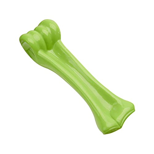 Angoily 1stück Nylon Kauknochen Spielzeug Für Hunde Langlebig Zahnreinigend Für Welpen Und Große Hunde Interaktives Kauspielzeug Fördert Das Training Robustes Design Für Drinnen Und von Angoily