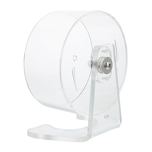 Angoily 1 Stück Hamster-laufrad Haustier-laufzubehör Leises Spielspielzeug für Hamster Mäuse Eichhörnchen Käfigspielzeug Ständer 15 cm von Angoily