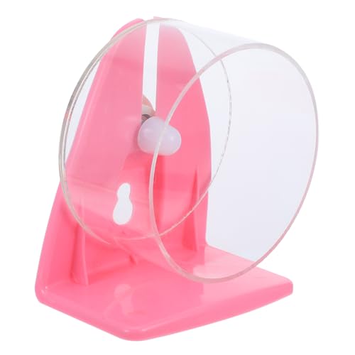 Angoily Hamsterrad-bündel Acryl-laufrad Spielzeug Für Kleintiere Haustier-übungsrad Spielzeug Zufällige Farbe von Angoily